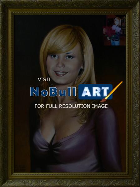 Offer Portrait - Portrait - Oil On Canvas