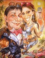 Wegging - Mix Paintings - By Future Art, Caricature Painting Artist