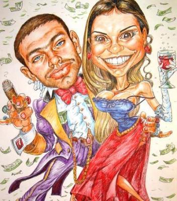 Well-Meant Caricature - Wedding - Mix