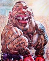 Tayson - Mix Paintings - By Future Art, Caricature Painting Artist