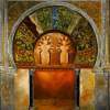 Mihrab Mezquita De Cordoba - Oil On Canvas Paintings - By Eloy F Calleja, Realism Painting Artist