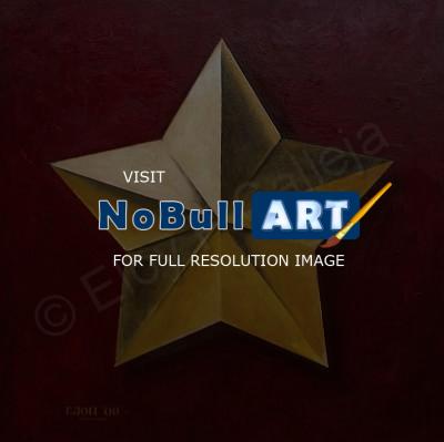 Tabla - Estrella Dorada - Oil On Canvas