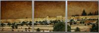 Tabla - Yerushalayim - Jerusalem - Al Qods - Oil On Canvas