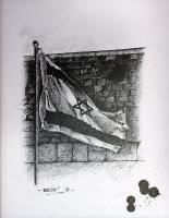 The Western Wall El Muro De Los Lamentos - Plumilla Sobre Papel Drawings - By Eloy F Calleja, Realism Drawing Artist