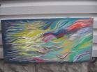 Moving Coleurs - Oil Paintings - By Muller Jeanfrancois, Abstrac Painting Artist