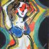 Tinas Help - Oil On Canvas Paintings - By Kea Hedges, Abstract Painting Artist
