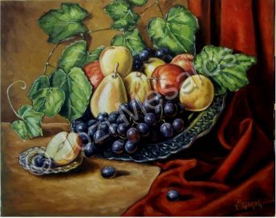 Fruits - Fruits - Oil On Canvas