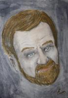 Politician - Watercolour Paintings - By Ewen Morrison, Watercolour Painting Artist