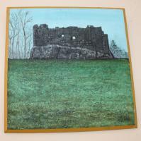 For Sale Range - Dunstaffnage Castle - Oil On Board - Support