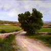 My Childhood Oak - Pastel Paintings - By Antonino Ercolino, Realism Painting Artist