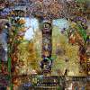 Transmitter For The Dead II - Circuit Boards Transistors Cap Mixed Media - By Alan Lew, Abstract Mixed Media Artist