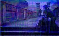 Ghost Town 1 - Digital Mixed Media - By Don Vout, Abstract Impressionism Mixed Media Artist