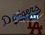 Sports - Dodgers - Acrylic On Canvas