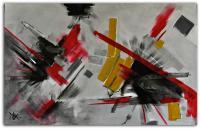 Abstract - Corrida - Acrylic On Board