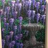 Wisteria Dreams - Acrylics Paintings - By Nancy Patterson, Impressionism Painting Artist