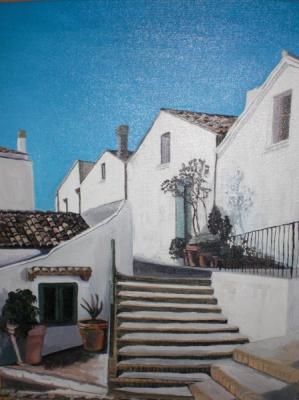 Pisticci - Corner Near My Studio - Acrylic