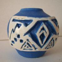 Ceramic - Southwest Blues - White Clay