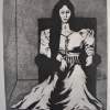 The Woman - Ink Printmaking - By Grace Fairchild, Intaglio Printing Printmaking Artist