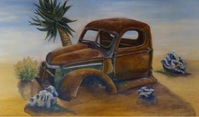 Vehicles - Forgotten Memories - Acrylic