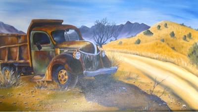 Vehicles - Rustic Memories - Acrylic