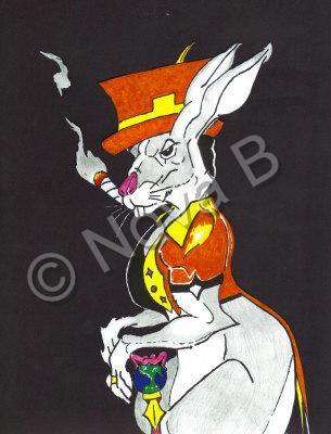 Will Ie - Remington Rabbit - Pencil  Paper