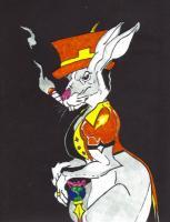 Remington Rabbit - Pencil  Paper Other - By Nova B, Nova B Creation Other Artist