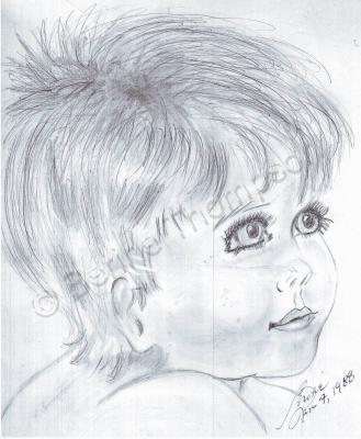 Children - Baby - Pencil  Paper