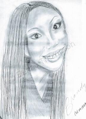 Actress - Brandy - Pencil  Paper