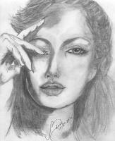 Actress - Jolie - Pencil  Paper