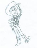 Drawings - Woody - Pencil  Paper