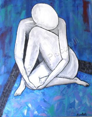 Forms Of Expression - Nude 27 - Acrylic On Canvas