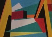 Forms Of Expression - Geometric Landscape - Acrylic On Canvas