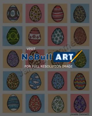 Illustration - Easter Egg Collection - Marker