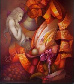 Mysticism - Embryon - Canvas Giclee