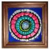 African Magical Circle - Mixta Sculptures - By Natalia Levis-Fox, Relief Sculpture Artist