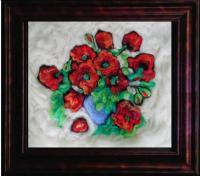 Poppies - Woolen Art Other - By Natalia Levis-Fox, Felting Other Artist