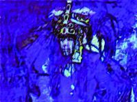 Blue Maya - Computer Graphics Digital - By John Mccullough, Computer Graphics Digital Artist