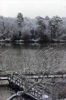 Pier With Snow - Digital Photography - By John Mccullough, Reference Photography Artist