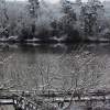 Pier With Snow - Digital Photography - By John Mccullough, Reference Photography Artist