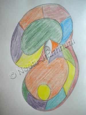 Abstrat - Eye - Pencil Colour