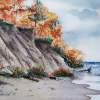 The Cliffs - Watercolor Paintings - By Theresa Van Eck, Realistic Painting Artist