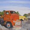 Old Trucks - Oil Paintings - By Amber Hutchinson, Realist Painting Artist