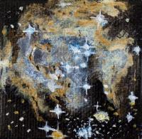 Little Magellanic Cloud - Oil Colour On Canvas Paintings - By Claudia Luethi Alias Abdelghafar, Realistic Painting Artist