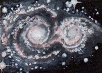 Oil Painting On Canvas - Whirlpool Galaxie - Oil Colour On Canvas