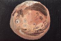 Oil Painting On Canvas - Mars - Oil Colour On Canvas