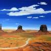 Monument Valley - Oil Colour On Canvas Paintings - By Claudia Luethi Alias Abdelghafar, Realistic Painting Artist