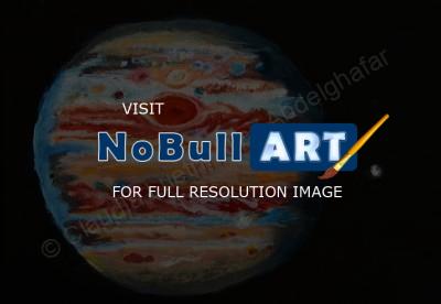 Oil Painting On Canvas - Jupiter - Oil Colour On Canvas