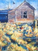 Paintings - Bird House - Oil Paints