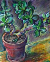 Jade II - Acrylic Paintings - By Chris Palmen, Impressionism Painting Artist