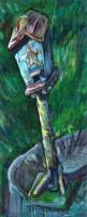 Standing Tall - Acrylic Paintings - By Chris Palmen, Impressionism Painting Artist